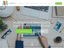 Tablet Screenshot of modlettes.com